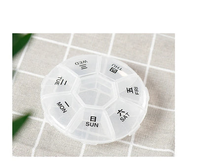 Medicine Box Pill Cutter Portable Drug Box Useful Grinder Splitter Medicine Pill Holder Tablet Cutter Splitter Divider Pill Box