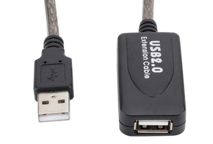 3M 5M 10M 15M 20M 25M 30M USB 2.0 Extension Cable Male to Female Active Repeater Wireless Network Card Extender USB Adapter Cord