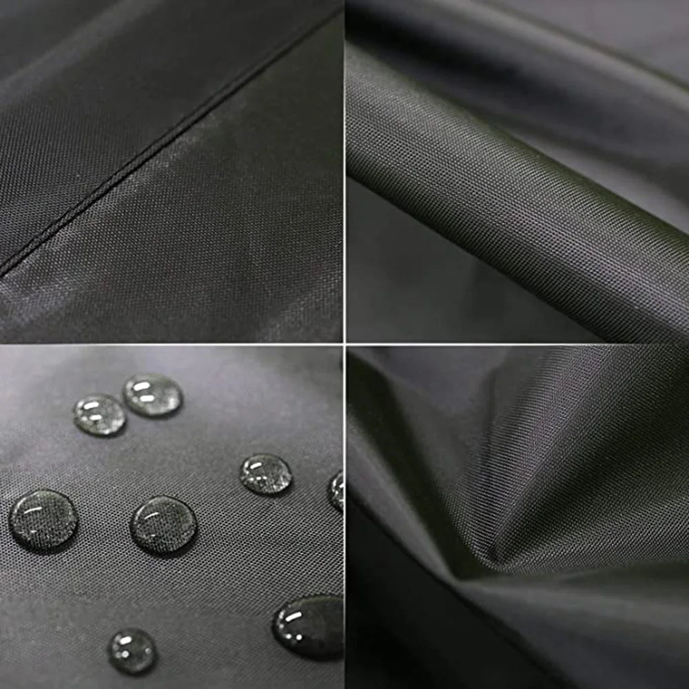75 Sizes  Furniture Waterproof  Cover For Rattan Table Cube Chair Sofa  Rain Garden Patio Protective Cover Black and Silver