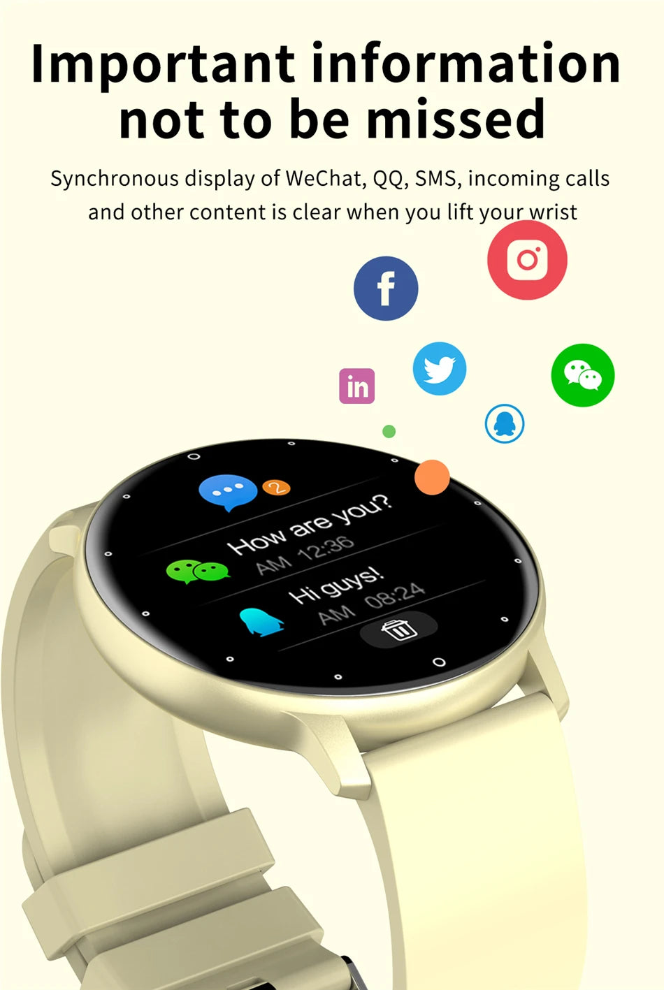 LIGE 2025 Nowy inteligentny zegarek męski, pełnoekranowy dotykowy sportowy zegarek fitness, wodoodporny IP67 Bluetooth dla Androida i iOS smartwatch Mężczyźni+pudełko