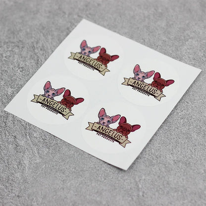 100PCS 3cm 4cm 5cm 6cm 7cm Custom Sticker and Customized LOGO/Wedding Stickers/Design Your Own Stickers/Personalized Stickers