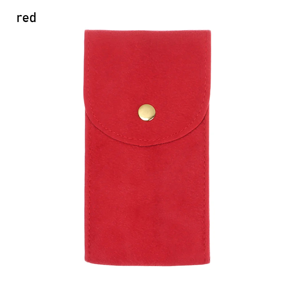 Portable Watch Bag Gift Shock-proof Press Velvet Snap Design Jewelry Box Watch Packing Pouch Storage Bag Single Watch Display
