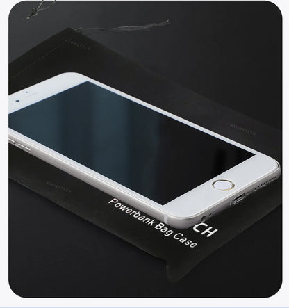 Power Bank Case Bag Carring Pouch Drawstring Bag Travel Portable Protective Storage Bag For Power Bank Mobile Phone Accessories