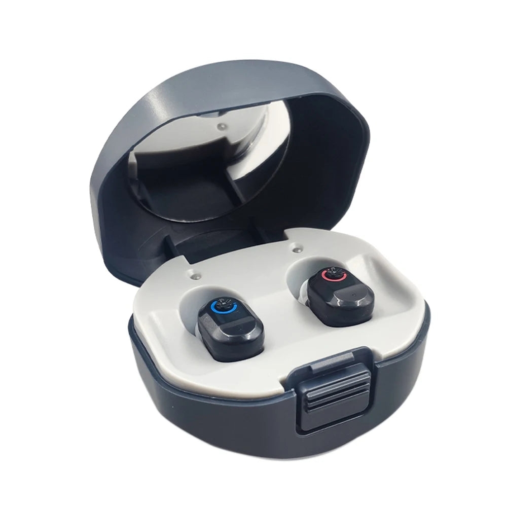 NEWEST Rechargeable Hearing Aid Digital  Hearing Aids Sound Amplifier Portable Deaf Elderly Dropshipping Free Shipping
