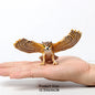 Simulated Bald Eagle Owl pelican Parrot Swan Birds Hand Painted Model Toy Figurine for Kids' Collection Science Educational Toys