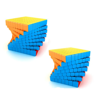 MOYU Speedcube Meilong Magic Cube Stickerless 4x4 5x5 6x6 7x7 8x8  Speed Puzzle Cubes Toys Gift