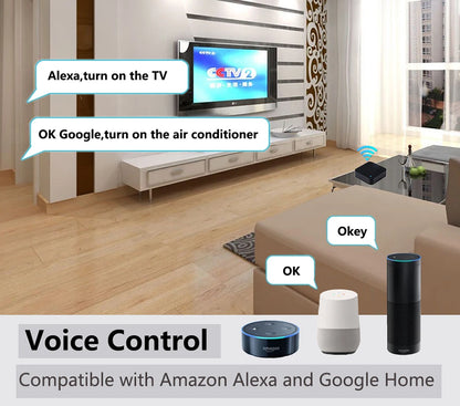 Tuya WiFi IR Remote Control for Air Conditioner TV, Smart Home Infrared Universal Remote Controller For Alexa,Google Home Yandex