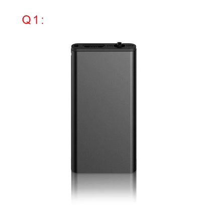 Ultra-Thin Tiny Mini Voice Recorder 4-32GB Digtal Professional Sound Activated Dictaphone Noise Reduce Record 8GB MP3 Player