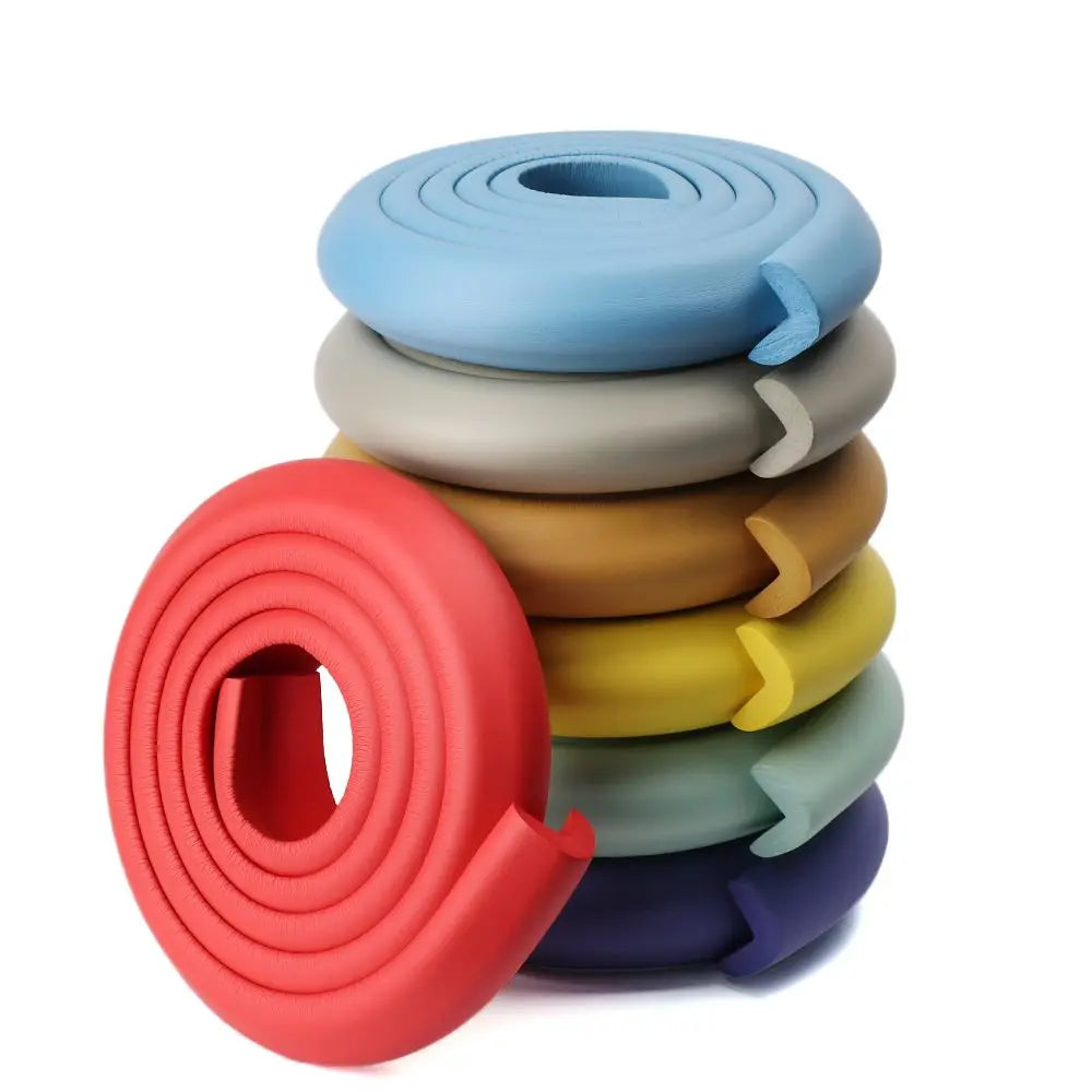 2M Children Desk Soft Foam Sponge Safety Edge Protection Table Guard Strip Anticollision Strip Desk Corner Protector
