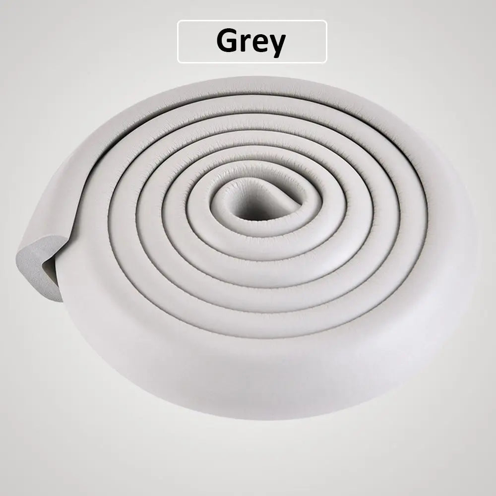 2M Children Desk Soft Foam Sponge Safety Edge Protection Table Guard Strip Anticollision Strip Desk Corner Protector
