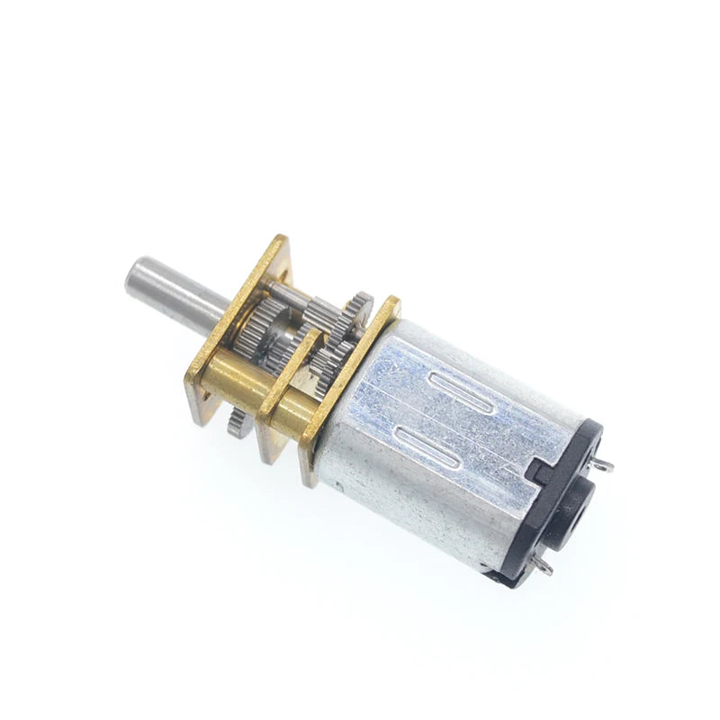 12GA-N20 Miniature DC Metal Gear Motor 3V 3.7V 5V 6V 12V Low RPM High Torque 4WD Car Electric Screwdriver Door Lock Motor