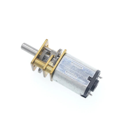 12GA-N20 Miniature DC Metal Gear Motor 3V 3.7V 5V 6V 12V Low RPM High Torque 4WD Car Electric Screwdriver Door Lock Motor