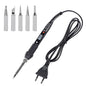 JCD Electric soldering iron 80W LCD Digital Display Adjustable temperature soldering iron tips 220V/110V Welding solder tools