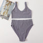 Women Seamless Bra Set Sexy Lingerie Wire Free Push Up Brassiere Bralette Unlined Female Crop Top High Rise Briefs Underwear Set