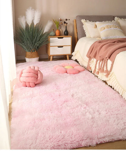 Washable Long Hair Carpet Living Room Coffee Table Fluffy Large Rugs 160x230 Girl Bedroom Thick Carpets In Door Non-slip Mats