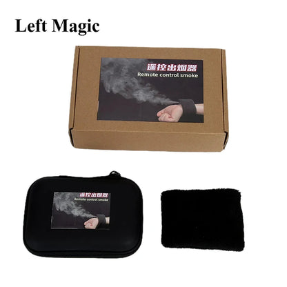 Mini Wrist Smoke Device Magic Props Remote Control Silent Smoke Maker for Short Sleeve Performance Magia Toys Professional Gadge
