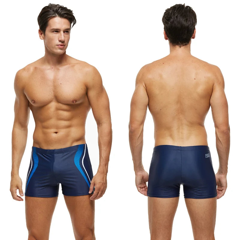Datifer Brand 2026 Hot Sale Man Swimtrunks Breathable Adjustable Elastic Swimwear Male Swim Briefs  Bañador Hombres Short