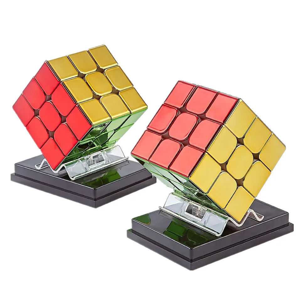 Cyclone Boy Electroplating Process Magnetic 3x3 Magic Cube Professional SpeedCube Cubo Magico Puzzle Toy For Children Kids Gift