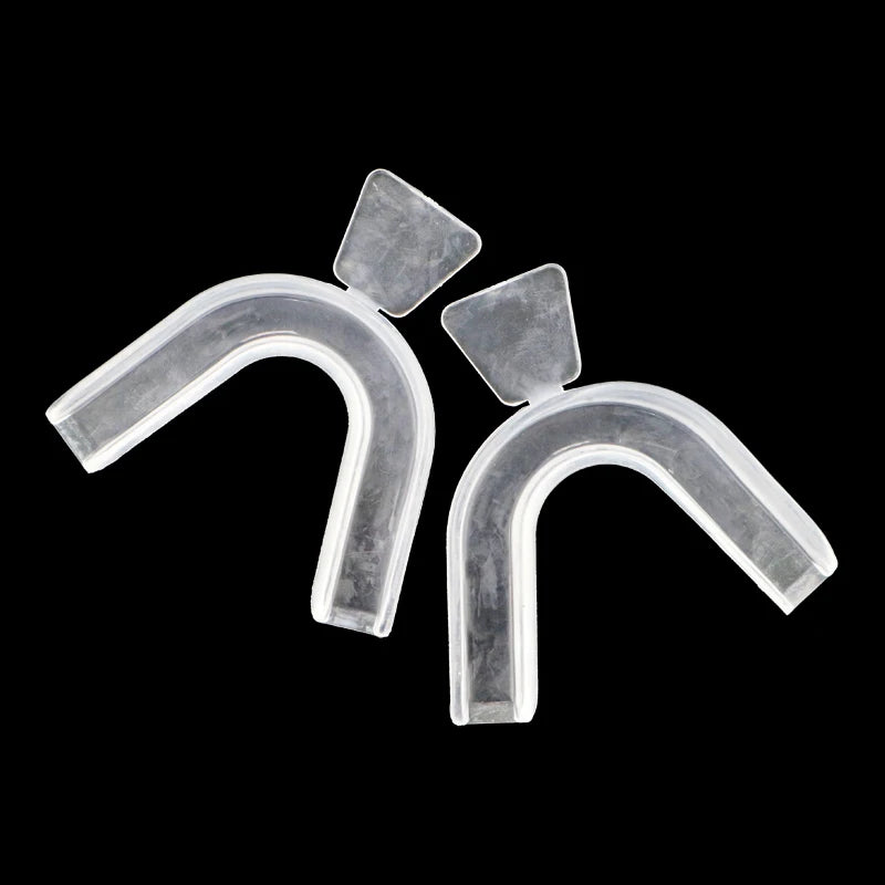 2/4PCS Anti Snoring Bruxism Sleeping Mouth Guard Night Guard Gum Shield Mouth Tray Stop Teeth Grinding Sleep Aid Health Care