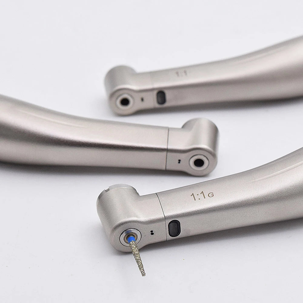 dentistry Contra Angle Low Speed Handpiece 1:1/1:5/20:1 Fiber Optic Straight Contra Angle X25L/X95L Style Air Turbine  dental
