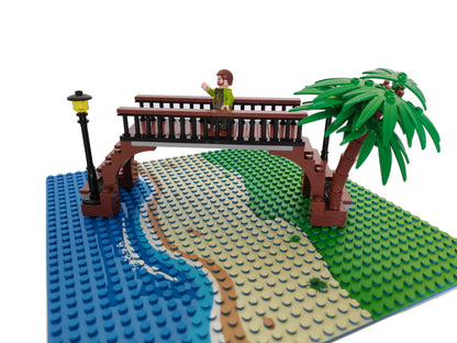 2PCS Classic Baseplates 32x32 16x32 Dots Base Plate MOC Blocks Plastic Building Bricks Assembly Compatible Brand City Friends