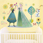 Cartoon diy frozen princess Elsa Anna wall stickers girl Children room background decoration removable kids bedroom poster decal