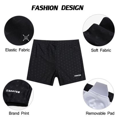 Datifer Brand 2026 Hot Sale Man Swimtrunks Breathable Adjustable Elastic Swimwear Male Swim Briefs  Bañador Hombres Short