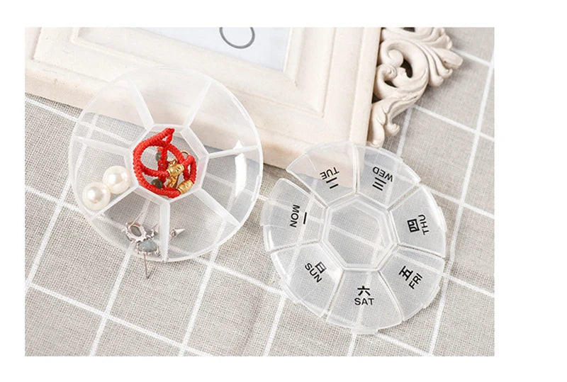 Medicine Box Pill Cutter Portable Drug Box Useful Grinder Splitter Medicine Pill Holder Tablet Cutter Splitter Divider Pill Box