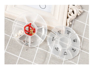Medicine Box Pill Cutter Portable Drug Box Useful Grinder Splitter Medicine Pill Holder Tablet Cutter Splitter Divider Pill Box