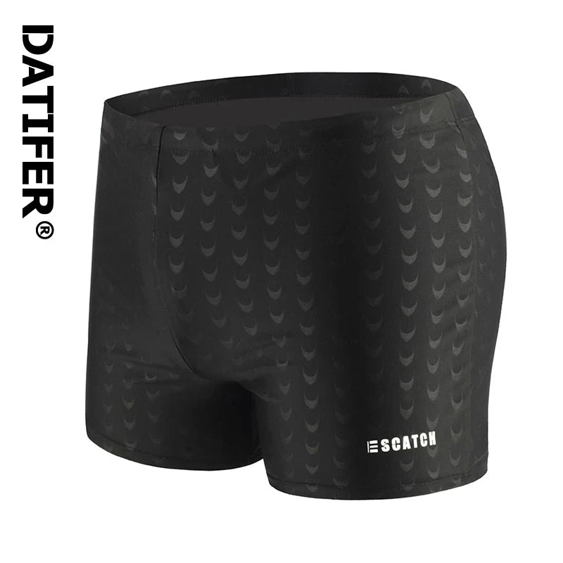 Datifer Brand 2026 Hot Sale Man Swimtrunks Breathable Adjustable Elastic Swimwear Male Swim Briefs  Bañador Hombres Short