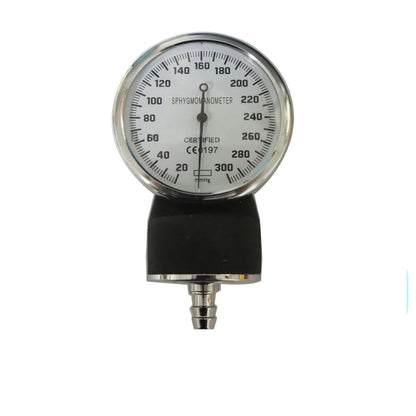 300mmhg Hand-Held Pressure Display Gauge With PVC ball For Aneroid Sphygmomanometer Nibp Cuff Blood Pressure Accessories