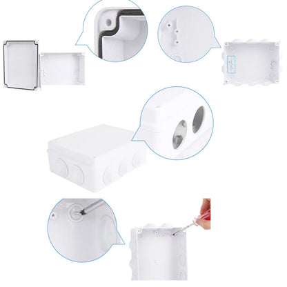 RA RT Wholesale ABS Plastic IP65 IP55 Waterproof Junction Box DIY Outdoor Electrical Connection Box Cable Branch Box