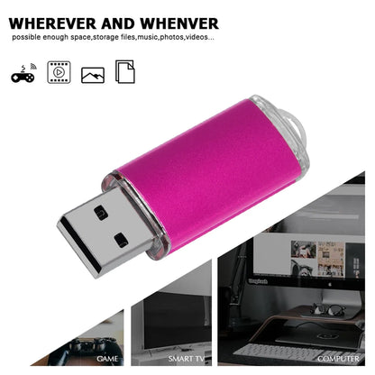 Spersonalizowane logo 100% Realna pojemność Metalowy pendrive USB 2.0 Pamięć Flash Pendrive 4GB 8GB 16GB 32GB 64GB Upominki Hurtowe Dysk Przenośny