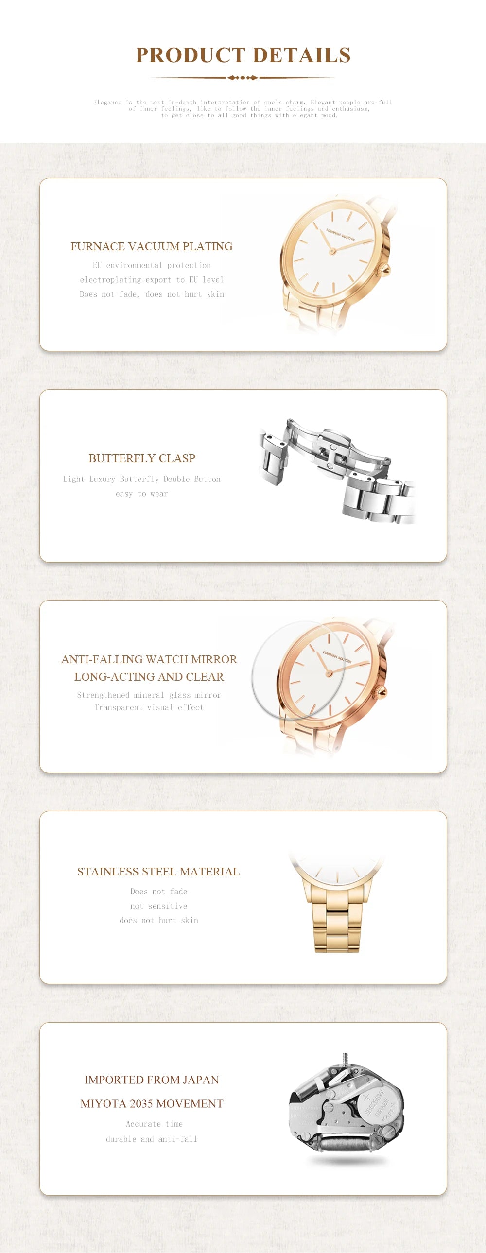 2021 New Watch Women Watches Set Top Brand Luxury Gold Waterproof Quartz Wrist watch ladies Clock Fashion Simple Women Relogio