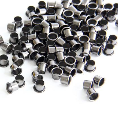 Eyelet Hole Punch Tool Kit  with 50 eyelets 6mm 7mm Gunmetal Finish for DIY Kydex Sheath Kydex Eyelet