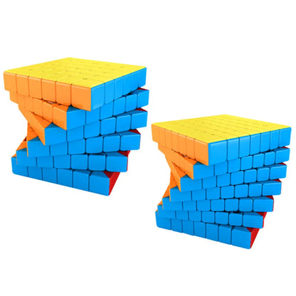 MOYU Speedcube Meilong Magic Cube Stickerless 4x4 5x5 6x6 7x7 8x8  Speed Puzzle Cubes Toys Gift