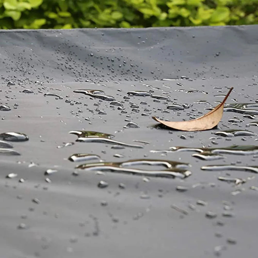 75 Sizes  Furniture Waterproof  Cover For Rattan Table Cube Chair Sofa  Rain Garden Patio Protective Cover Black and Silver