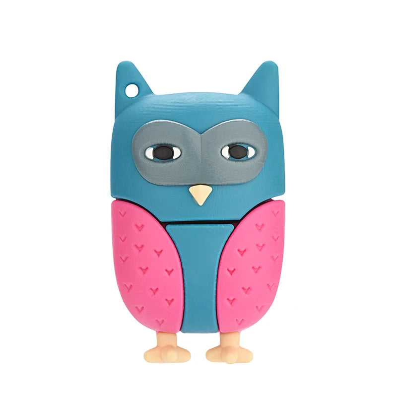 Cartoon Pendrive Owl Fox Bee USB flash drive lovely pen drive 4gb 8g 16gb 32gb 64gb animal pen drive memory stick