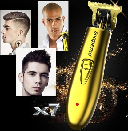 Professional Electric Hair Clipper Suaperne Rechargeable Hair Trimmer Beard Shaver Men Salon Barber Hair Cutting Machine