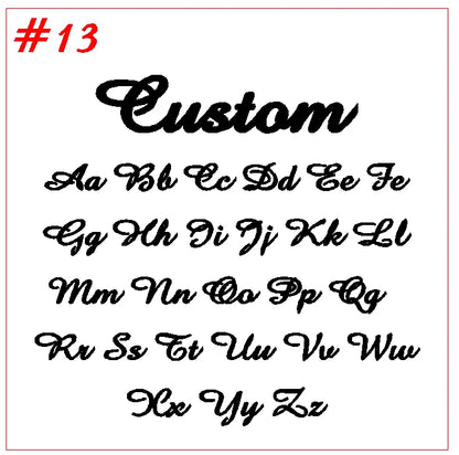 Trendy Customized Name Logo Cufflinks for Men Shirt Cuff Buttons Wedding Jewelry Personalized Gift
