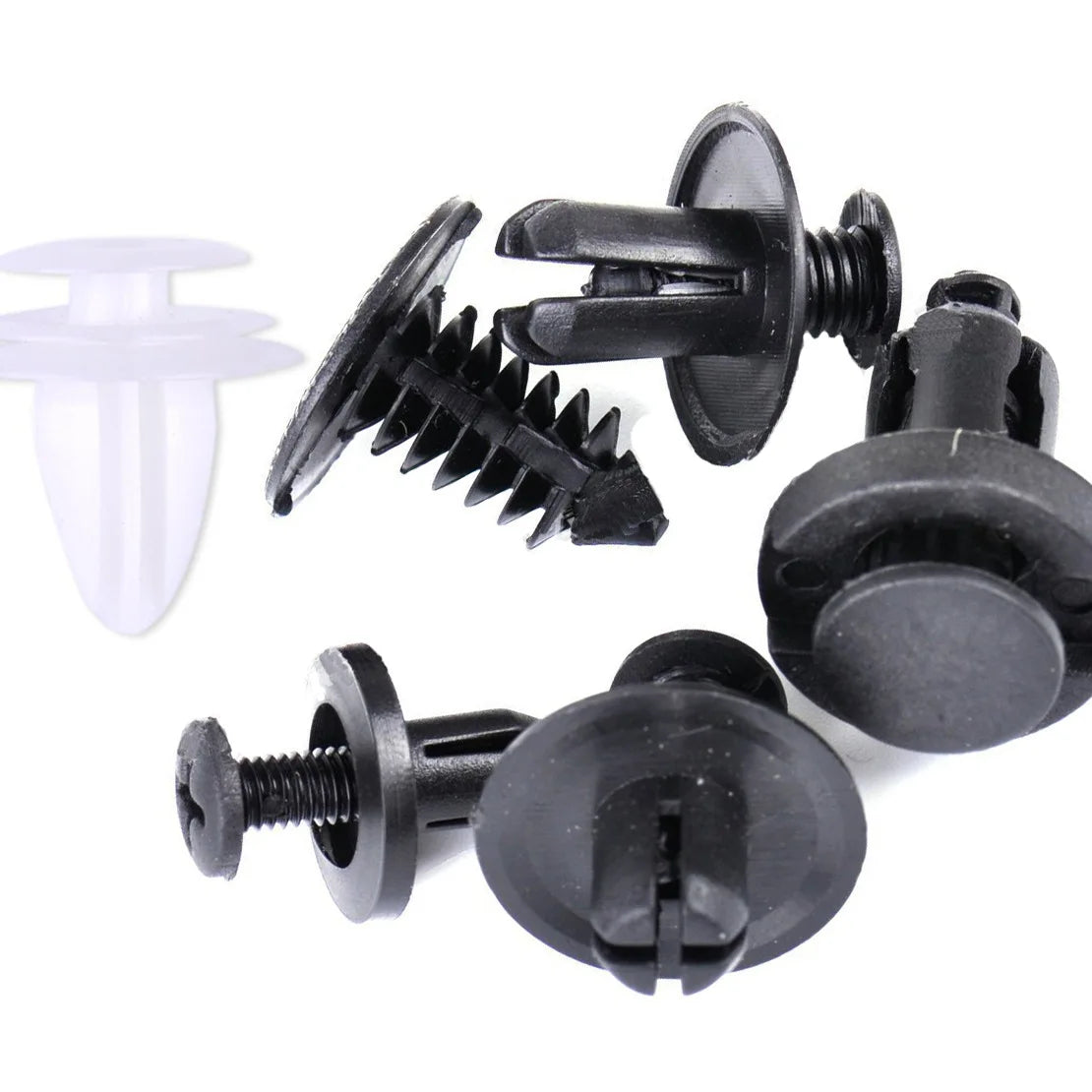 100pcs Trim Panel Retainer Fastener Kit Mixed Auto Fastener Clip Car Body Push Retainer Pin Rivet Bumper Door Car Accessories