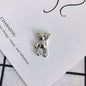 10PCS/lot DIY Cute Cartoon Teddy Bear Pendant Jewelry Accessories Wholesale Alloy Spray Paint Simple Multicolor Jewelry Material