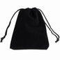 25/50pcs/Lot Golden Color Edge Velvet Jewelry Gift Bag 5x7 7x9 9x12cm Drawstring Wedding Display Sweets Packing Bag Wholesale