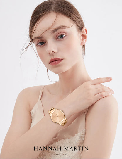 2021 New Watch Women Watches Set Top Brand Luxury Gold Waterproof Quartz Wrist watch ladies Clock Fashion Simple Women Relogio