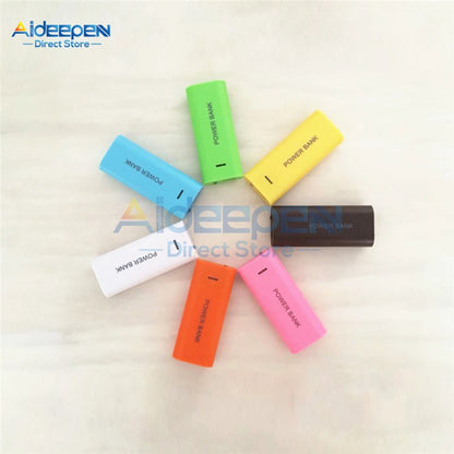 5600mAh 2X 18650 USB Power Bank Battery Charger Case DIY Box For iPhone For Smart Phone MP3 Electronic Mobile Charging DC 5V 1A