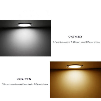 LED Downlight  10PCS Dimmable  220V 3-color dimming LED downlight  5W 7W 9W 12W 15W Recessed in LED Ceiling Downlight Light Lamp