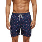 Escatch Brand Summer Mens Shorts Fashion Polyester Quick Dry Board Shorts Male Sport Gym Swimsuit Surf Swim Trunks For Man