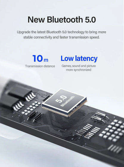 Lenovo LP40PRO/LP40 5pcs Wireless Earphone Bluetooth 5.0 Dual Stereo Noise Reduction Bass Touch Control Long Standby 230mA