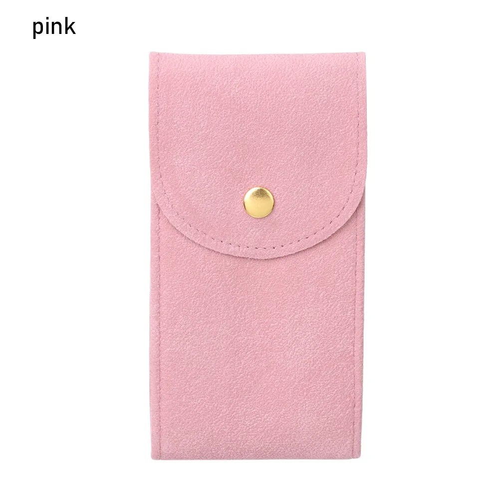 Portable Watch Bag Gift Shock-proof Press Velvet Snap Design Jewelry Box Watch Packing Pouch Storage Bag Single Watch Display