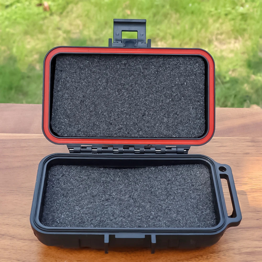 HONEYPUFF Sealed storage box storage tank with strong magnet UV protection storage tube Portable Car Organizer Car Storage Box